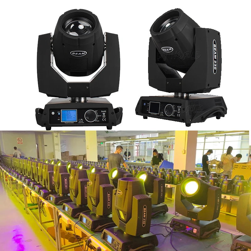 Djworld DJ Lyre 7r 230w луч движущаяся головсветильник сценическое оборудование DMX