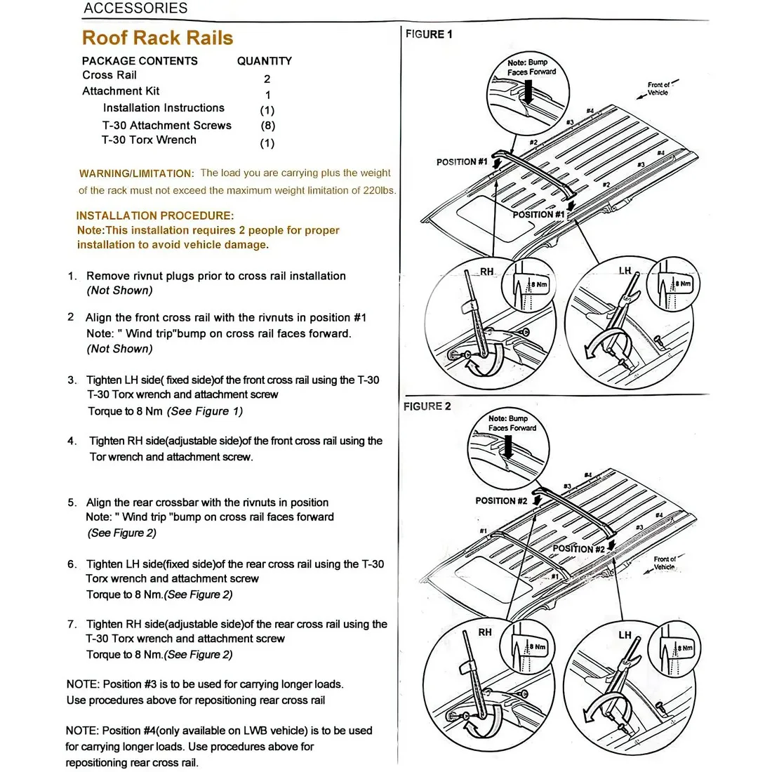 

F-UNION Pair OE Style Aluminum Roof Rack Rail Cross Bar Replacement For Cadillac Escalade ESV Chevy Tahoe GMC Yukon XL 2015-2020