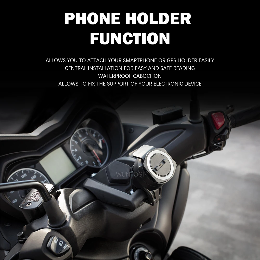 Motorcycle Mobile Phone Holder For Yamaha T-max 560 TMAX 560 T MAX 530 TMAX530 DX SX Navigation Bracket USB Charging Port Holder enlarge