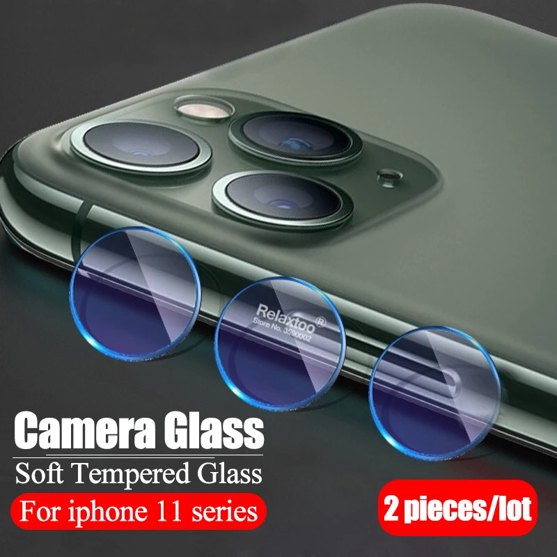 2 шт закаленное стекло для iphone 11 pro камеры max 2019 x xs xr Защитная пленка объектива