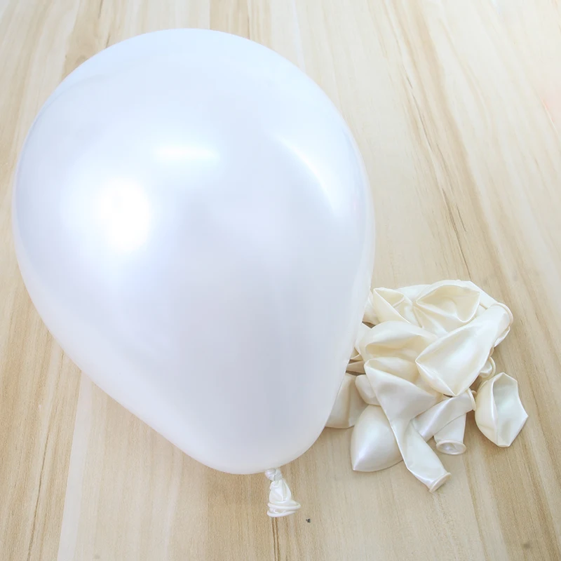 10/20/30pcs 10/12 inch Pearl Confett Latex Balloons  Birthday Party Inflate Air Globos Wedding Decor Supplies baby show Globos images - 6