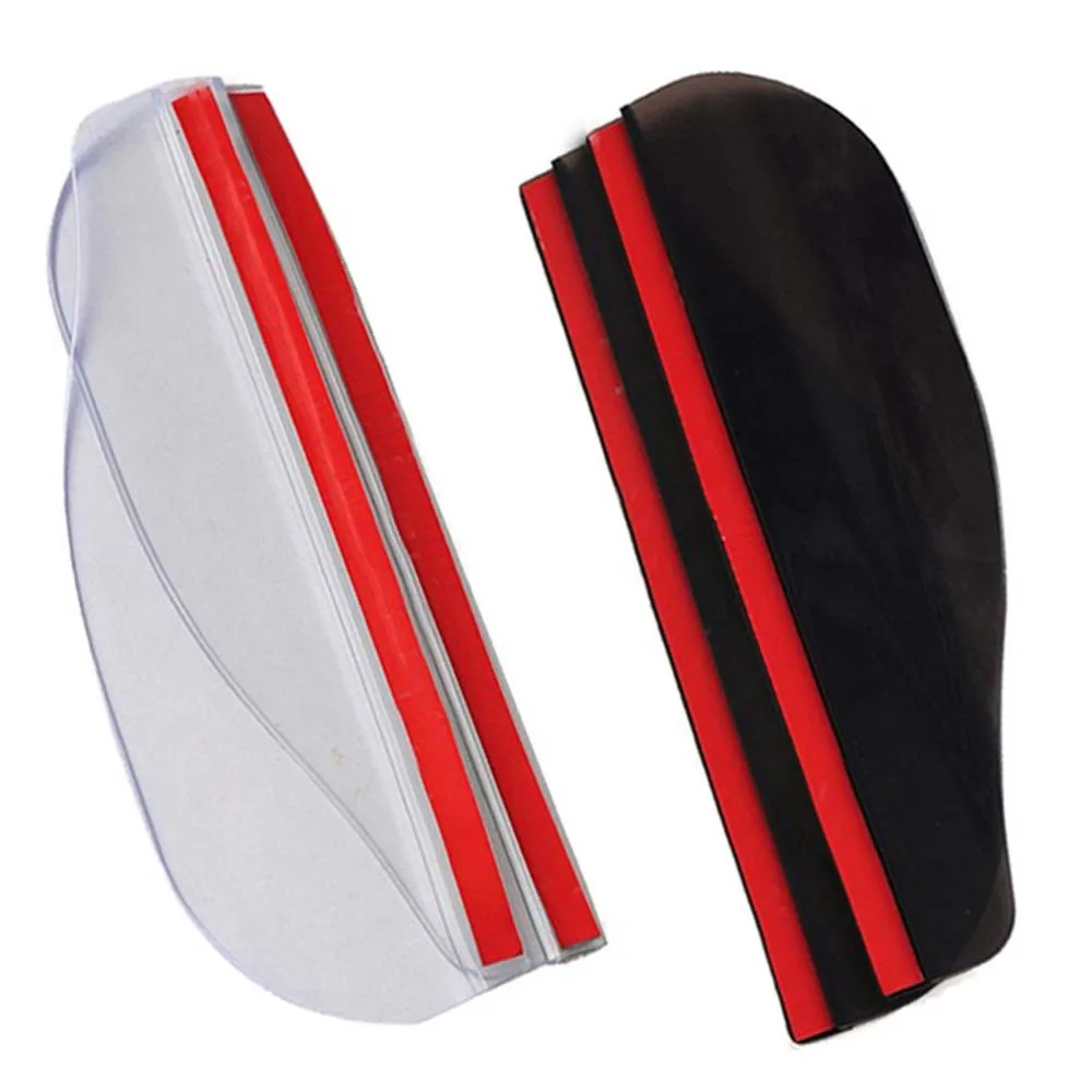 2 шт. Универсальные гибкие накладки на зеркало заднего вида из ПВХ|Навесы и