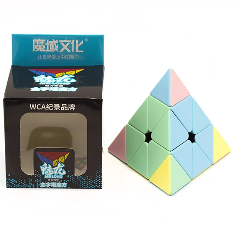 Головоломка-пирамидка MoYu MFJS Meilong Pyraminx Macaron | Игрушки и хобби