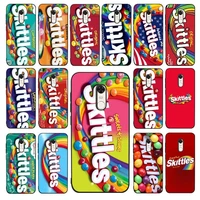 yinuoda skittles sweet sour fruit candies phone case for redmi 5 6 7 8 9 a 5plus k20 4x 6 cover