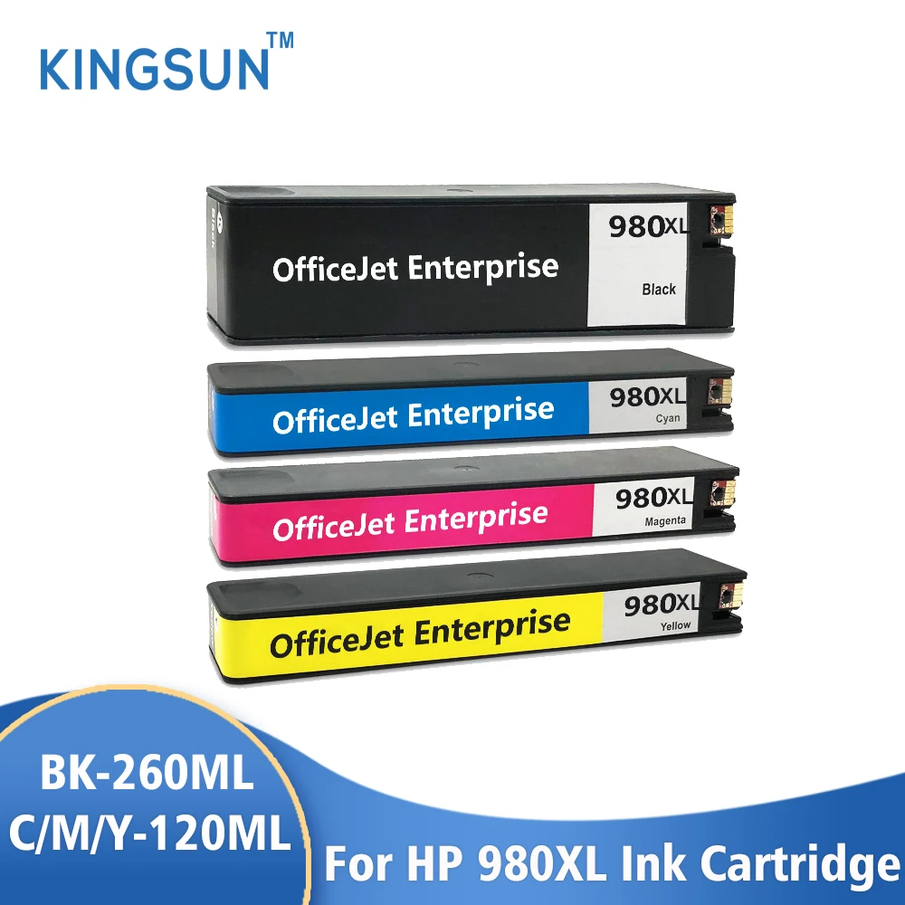 

Сменный чернильный картридж для HP 980 980XL, для HP Enterprise Color X555dn X555xh X585f X585dn X585z