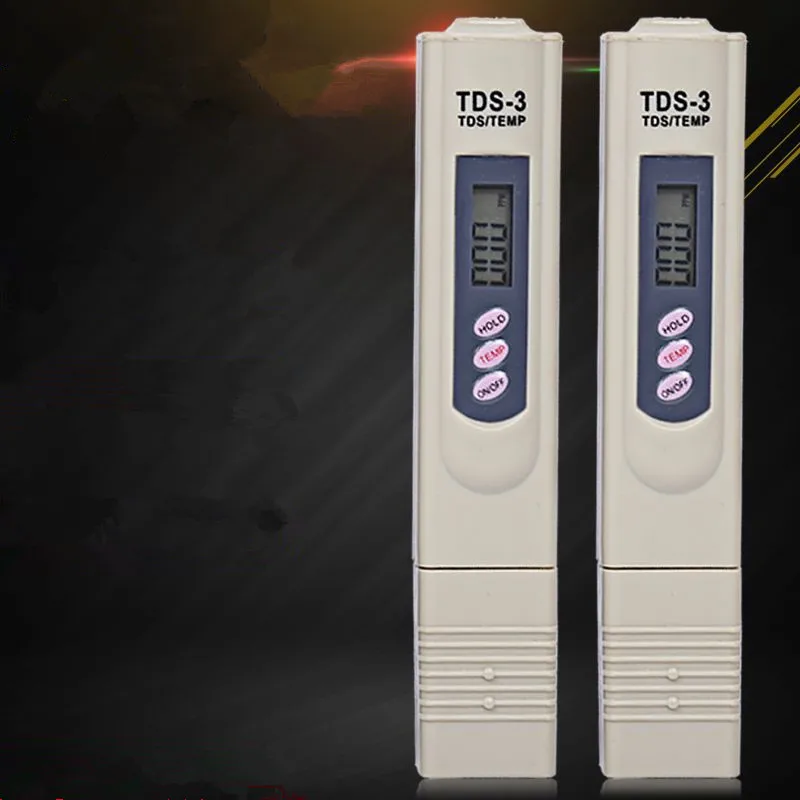 1 шт. 0~ 9990ppm Безопасность Портативный ЖК-цифровой тестер качества тестер ручка Чистота фильтр TDS метр Температура инструменты аксессуар