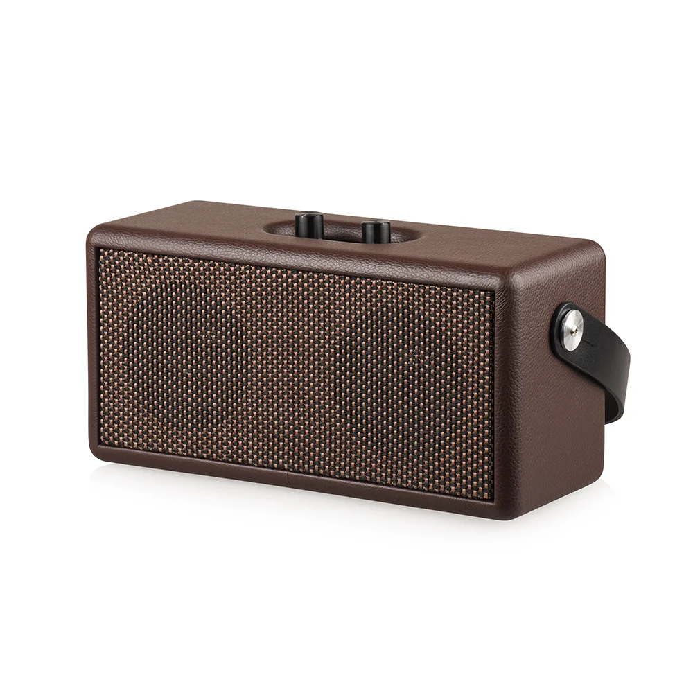 

Wooden Home Mesh Mobile Phone Bluetooth Speaker, portable U Disk Speaker