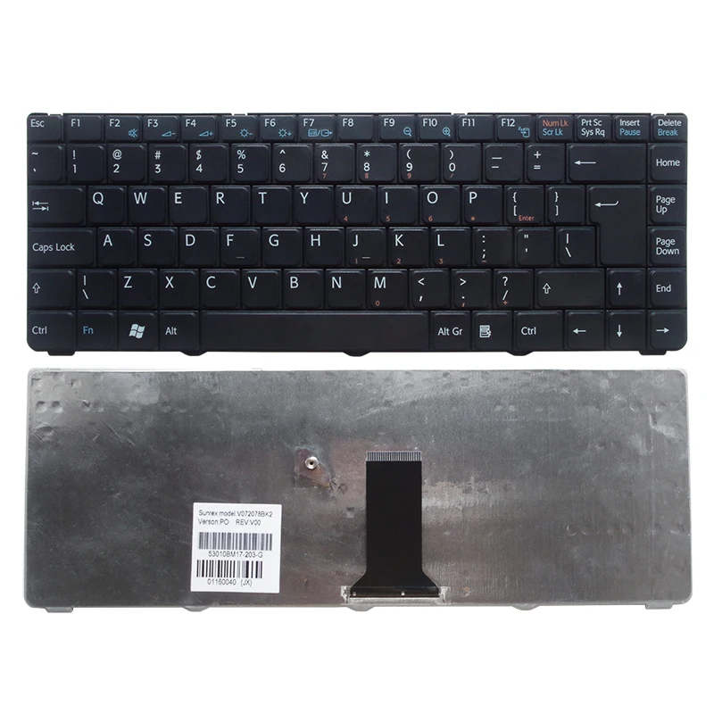 QH US новая английская сменная Клавиатура для ноутбука SONY VGN NR11 NR12 NR12H NR13H NR17 NS17 NR21 NR21S