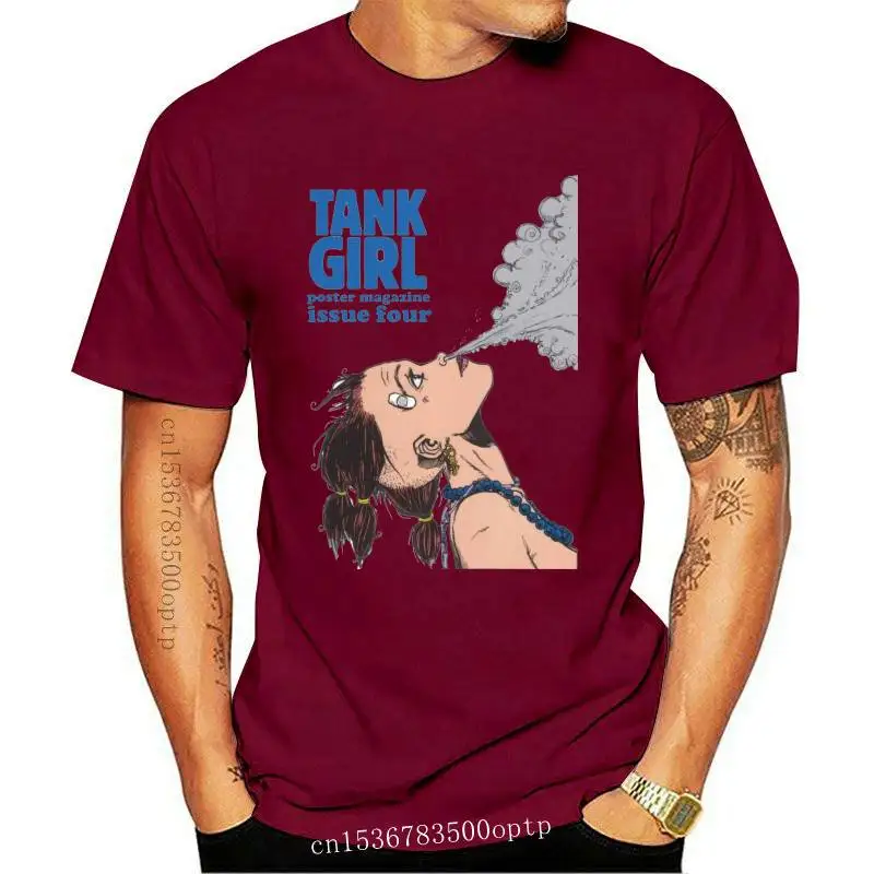 

New Smoking Tank-Girlprinted hip hop t shirt women cool hipster tops ulzzang clothes gothic geek tshirt 90s t-shirts streetwear