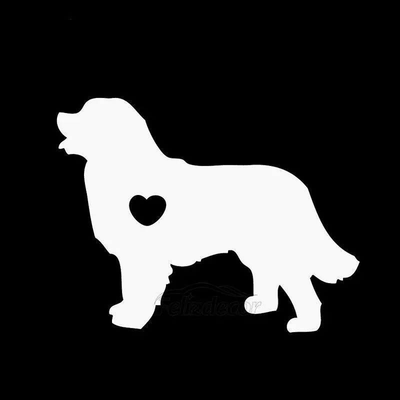 Бернская горная собака для авто автомобиля/окна виниловая наклейка Наклейки