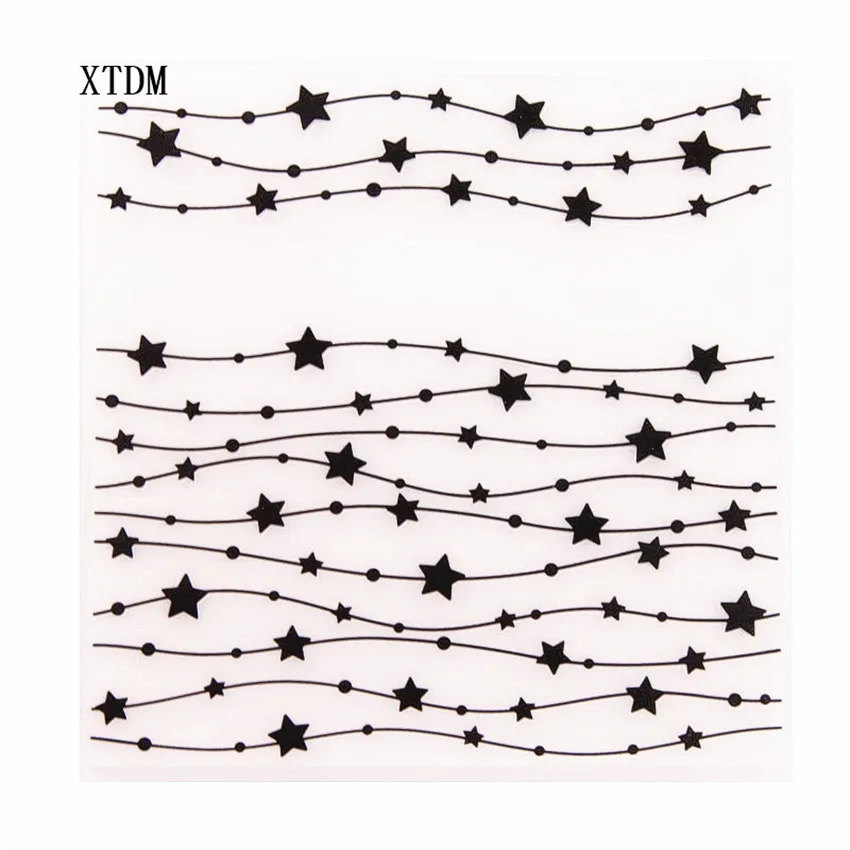 Пасхальный пластиковый шаблон Звезда рукоделие Изготовление открыток женское