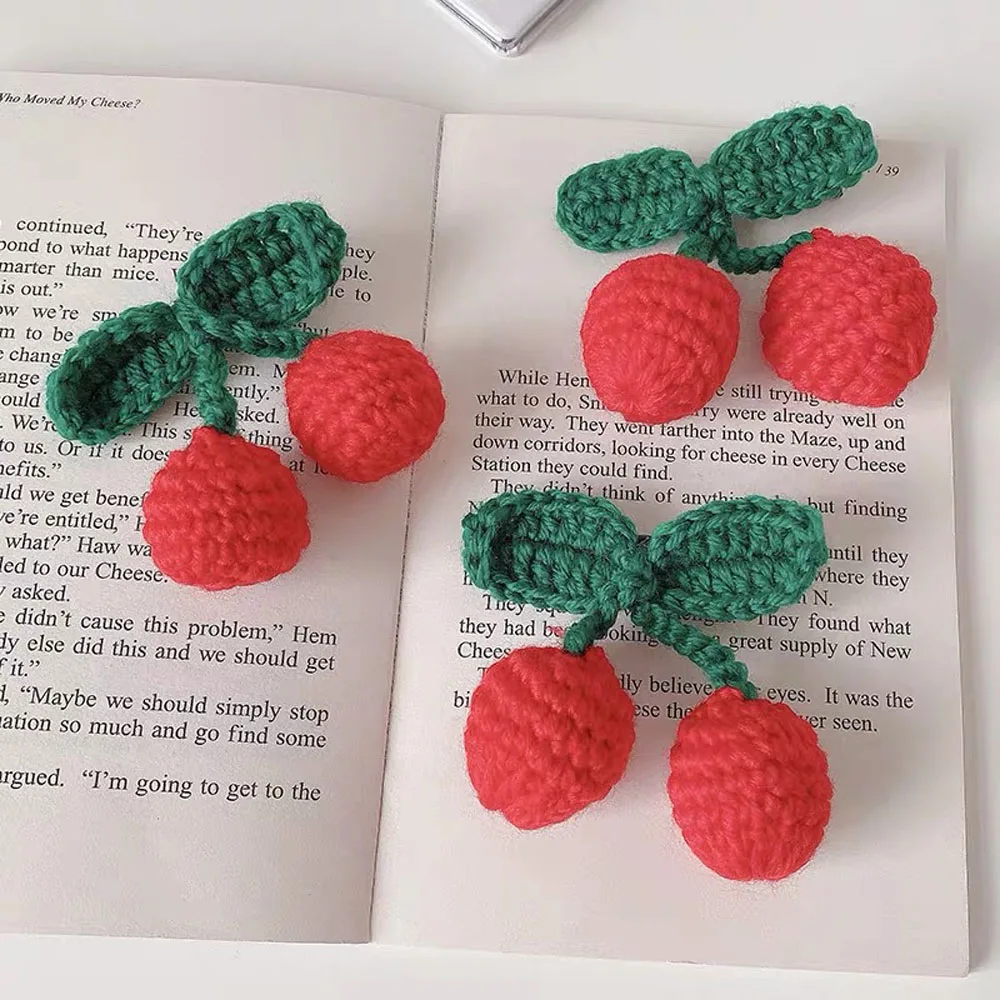 Horquillas de adorno de felpa para ni&ntilde;a, horquillas de punto de cereza, pinzas para el pelo de colores para fiesta, pasadores adorables, accesorios para el cabello para ni&ntilde;a, 1 ud.-0