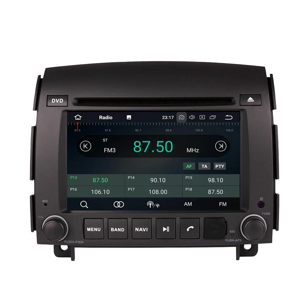 comprar Rádio Audio Do Leitor De Dvd Do Carro De Gps Da Navegação De Satnav Da Unidade Principal Do Núcleo 4 + 32gb Do Andróide 10 8 Para Hyundai Sonata Nf Yu Xiang 2004- 2008