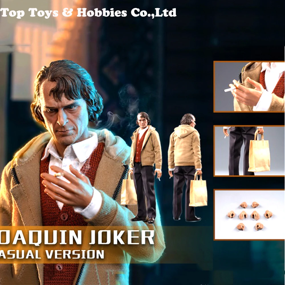 В наличии MTOYS MS008 1/6 ClownThe в стиле Джокер Артур крапинку Хоакин повседневная одежда