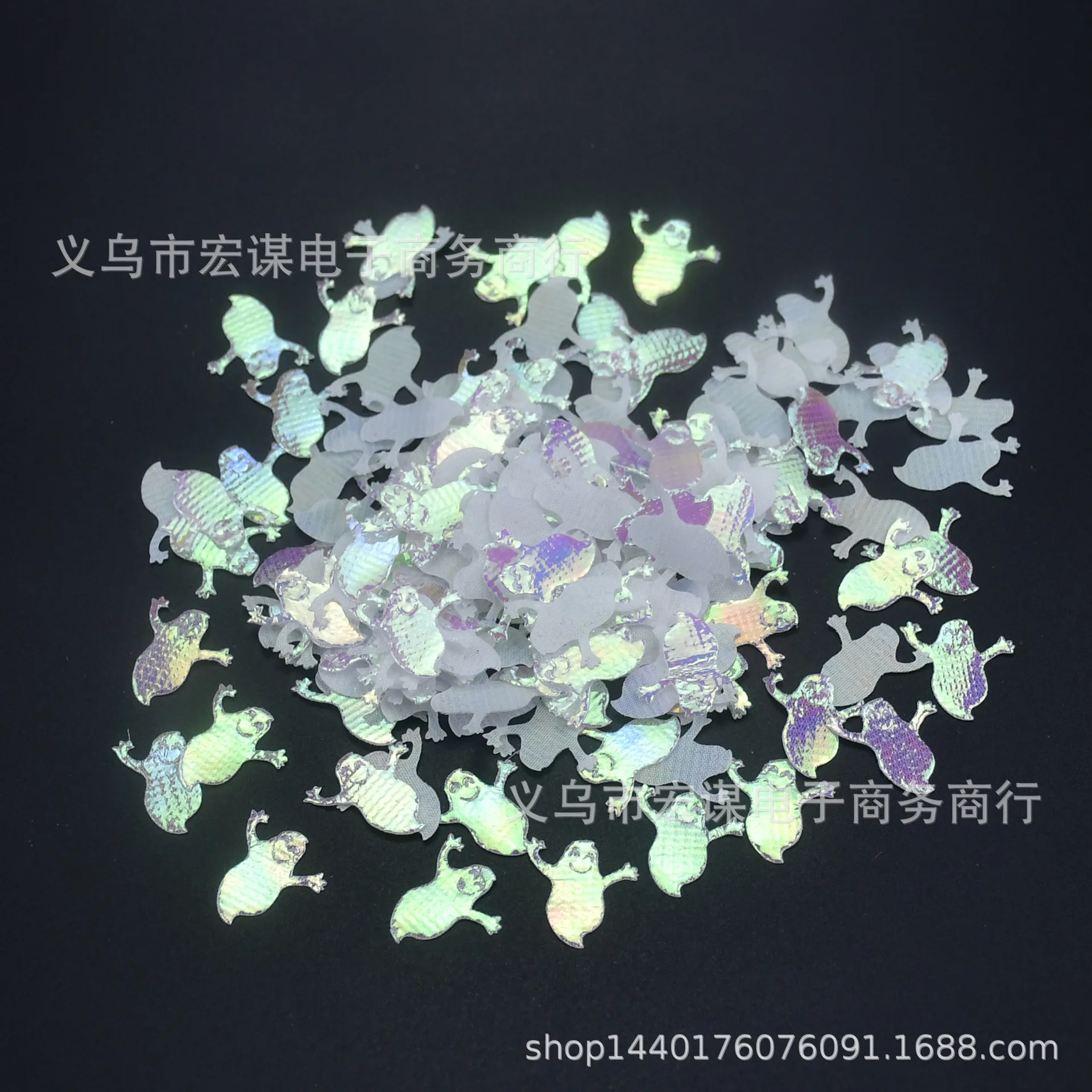 Хэллоуин/дух/100 штук посылка/пайетки из ПВХ для изготовления открыток своими