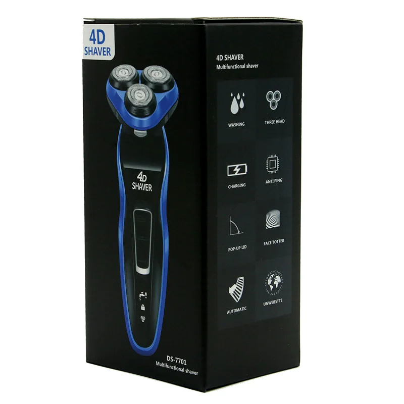 

4 In 1 Three-dimensional Head Floating Electric Razor Men's Hairstyle Hair Clipper Nose Repair Trimmer Beauty Shaving Machine 45
