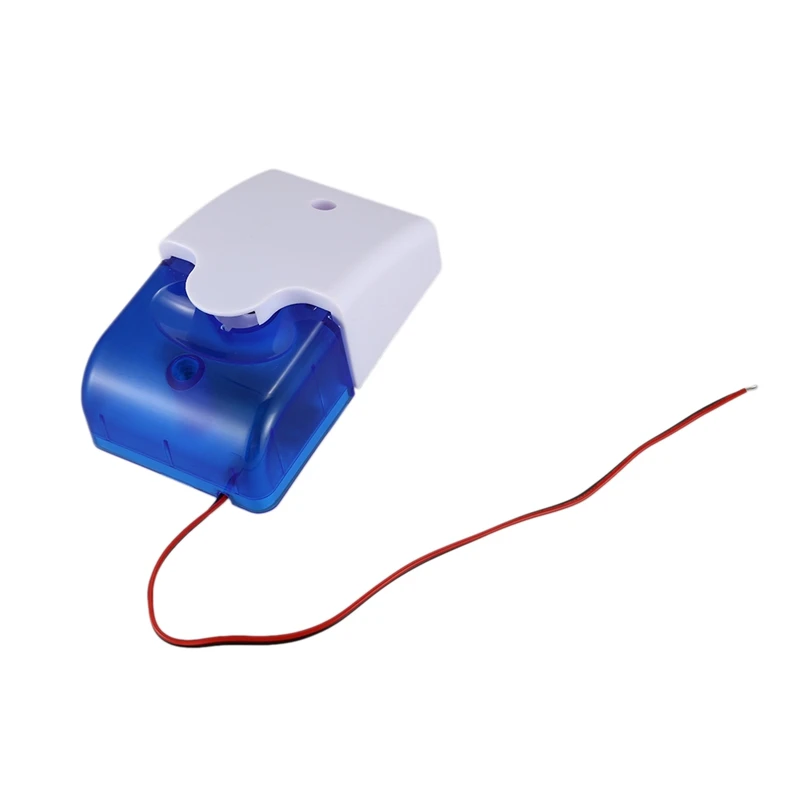 Hot 3C-Mini Wired Strobe Warning Siren Durable Dc 12V Sound Alarm Flashing Light Horn Home Security System 115 |