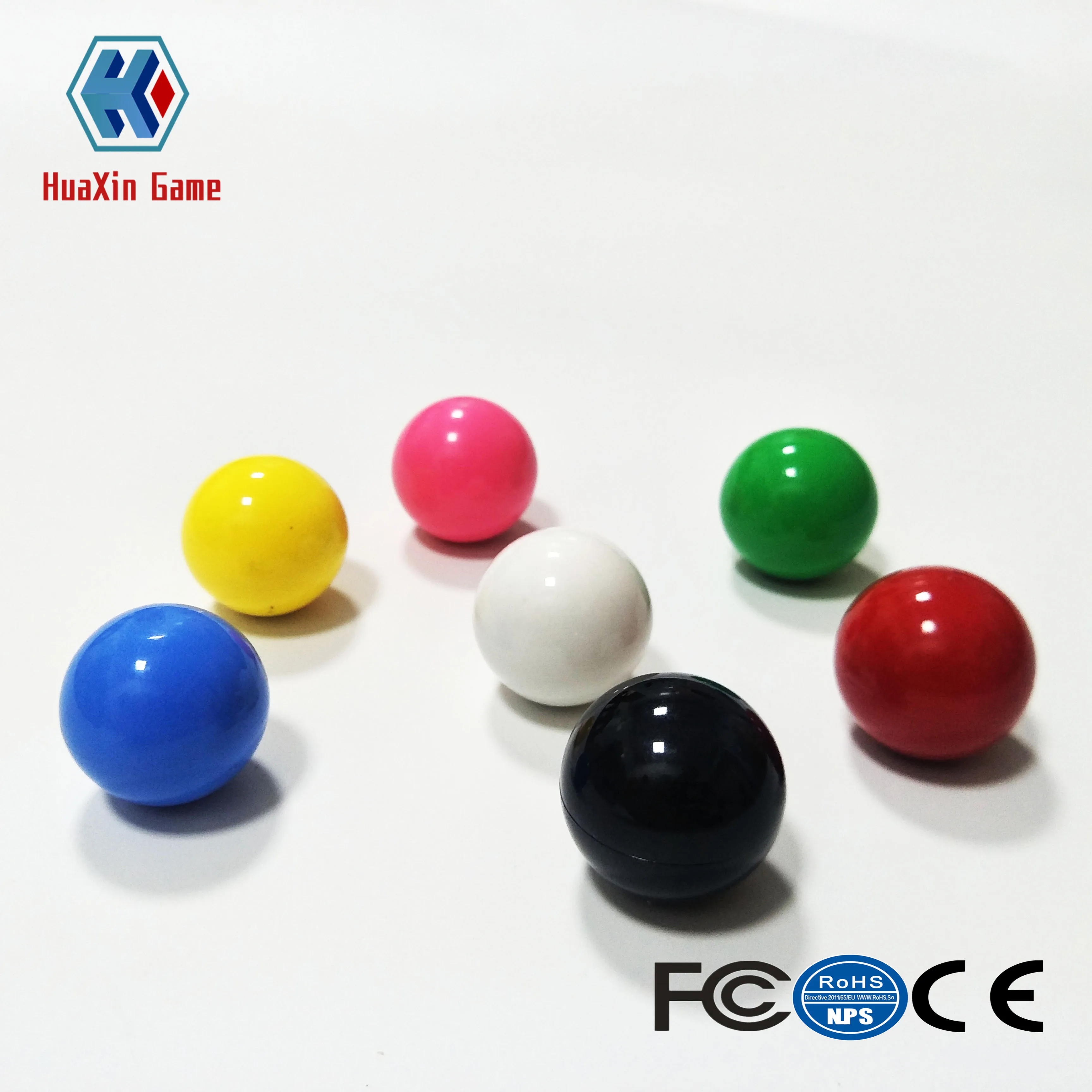 HuaXin Аркада классический джойстик 4 способ 5pin DIY игровой красный шар боевые палки