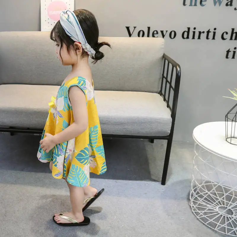 Новинка 2020 года Лидер продаж летние платья для малышей От 2 до 7 лет платье с