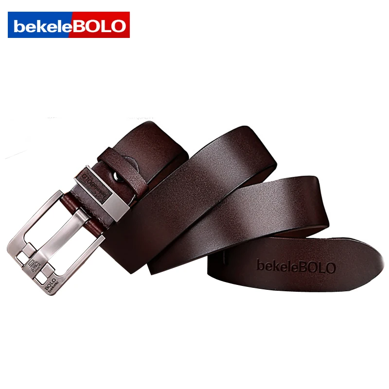 Оригинальный мужской ремень bekeleBOLO высокого качества классический дизайнерский