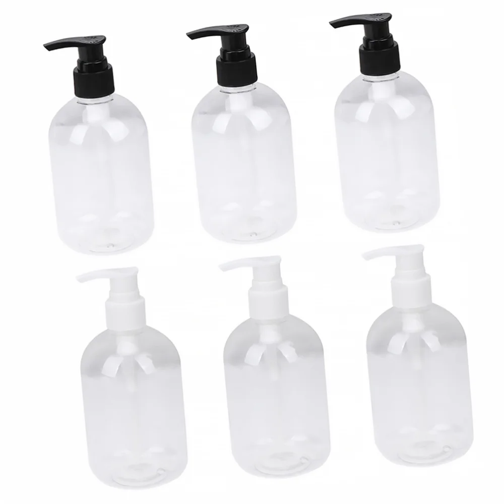 

6 шт., многоразовые бутылки для ванной комнаты, 350 мл
