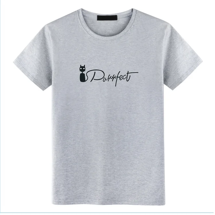 Футболка женская свободного покроя с коротким рукавом и круглым вырезом |