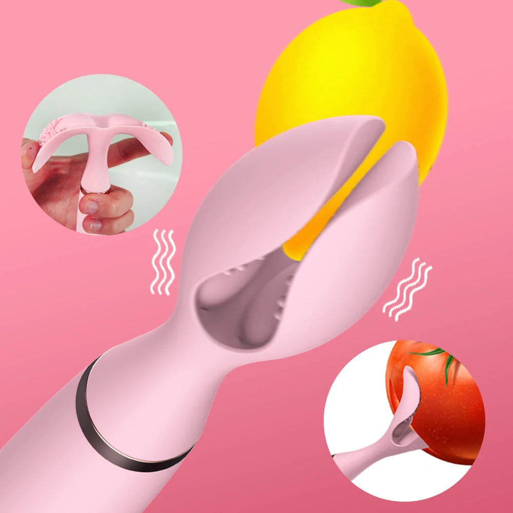 USB зарядка Вибрационный массажер двойной зажим вибрирующие зажимы для сосков