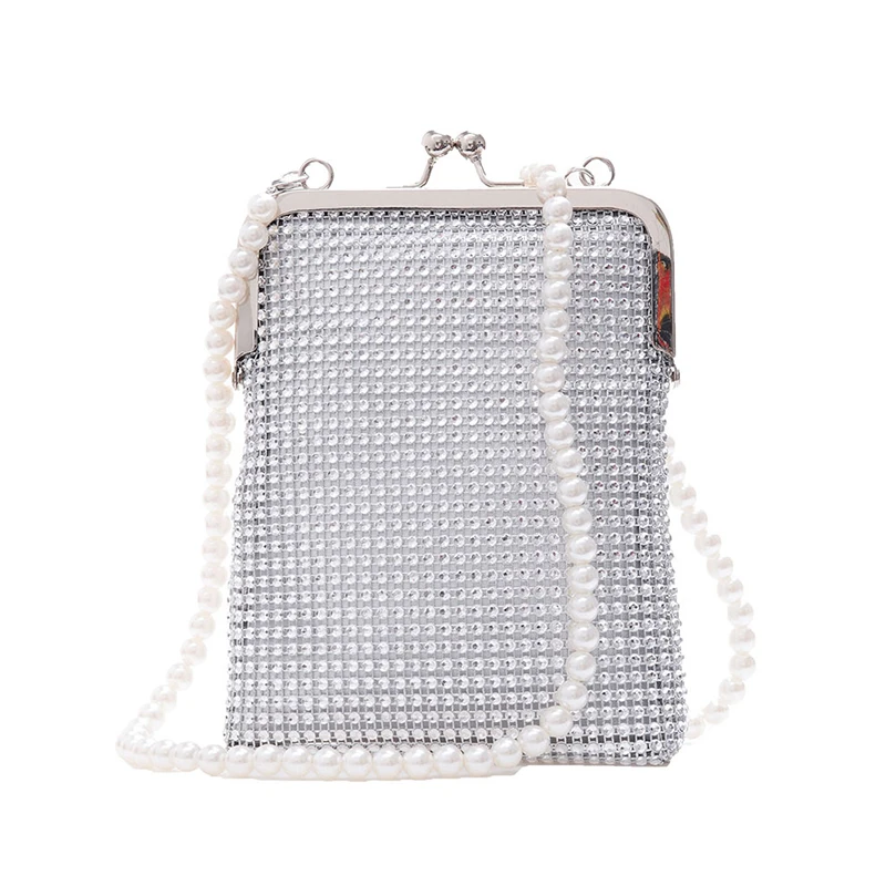 

20201 модные маленькие сумки через плечо, новая мини-сумка через плечо, сумка-мессенджер для женщин, женская вечерняя сумка с жемчужной цепочк...