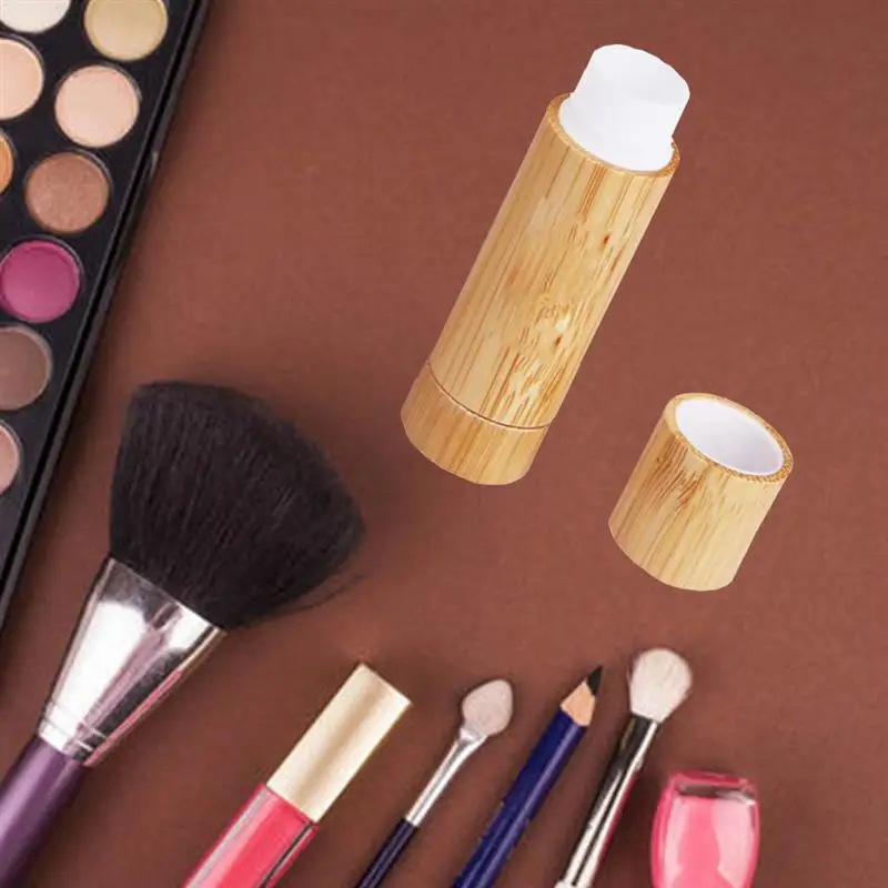 Пустые бамбуковые стеклянные контейнеры 2 шт. карандаш дезодорирующая трубка для