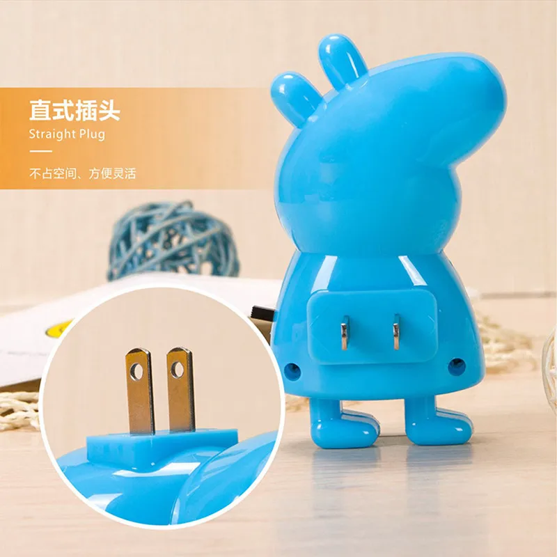 Светодиодный светильник в стиле аниме Мультяшные Детские ночники Милый Свинья