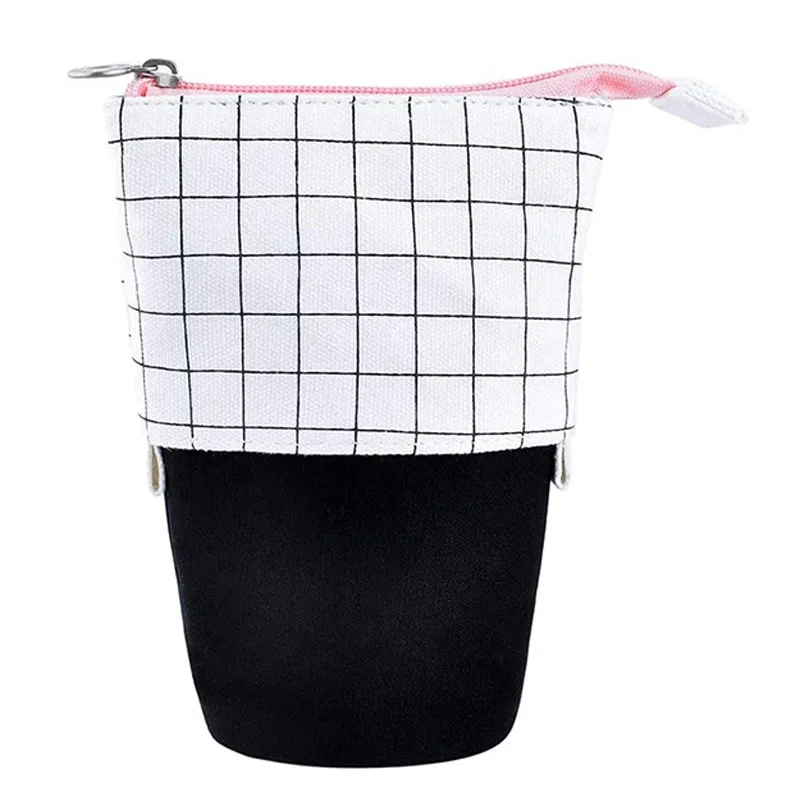 

Вертикальный телескопический держатель для карандашей, коробка для ручек с трансформатором, мультяшная милая сумка для канцелярских прина...