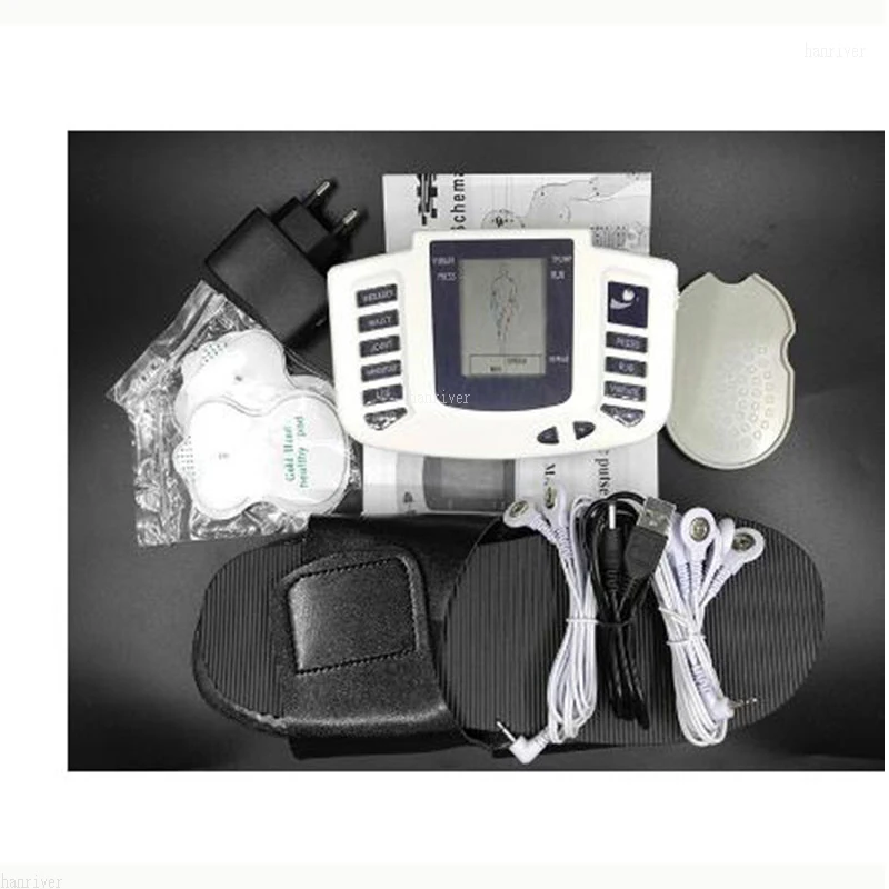 Цифровой электронный массаж тела для похудения импульсный мышц Расслабление