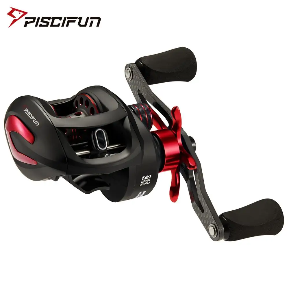 Piscifun Phantom X Baitcasting катушка 3 Передаточное отношение 8 1 кг Макс Перетащите BB низкий