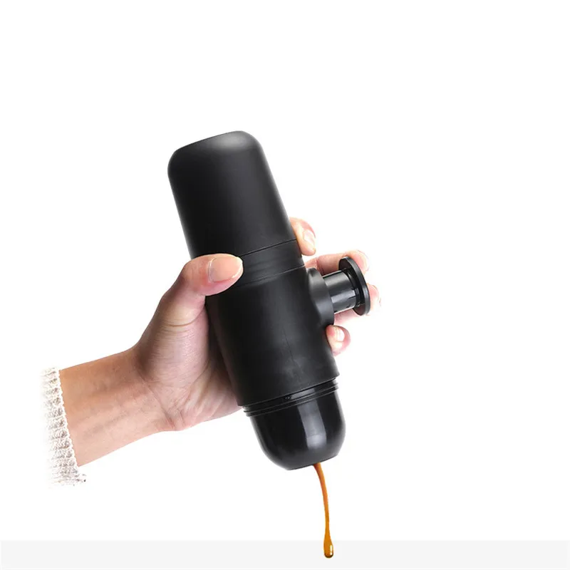 

Outdoor Portable Coffee Cup Mini Coffee Pot Hand Press Coffee Machine For Home Travel Portable Espresso Machine Kitchen Gadgets
