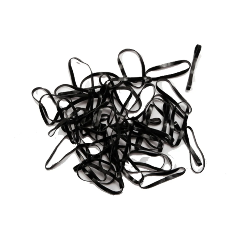 Мини платье для девочек маленькие прозрачные черные резиновые кожаные ремешки