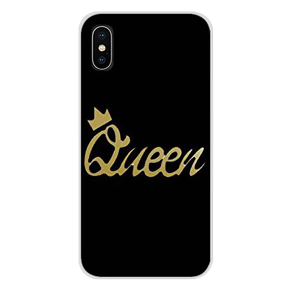 King Queen чехлы для Huawei G7 G8 P7 P8 P9 P10 P20 P30 Lite Mini Pro P Smart Plus 2017 2018 2019 аксессуары телефонов