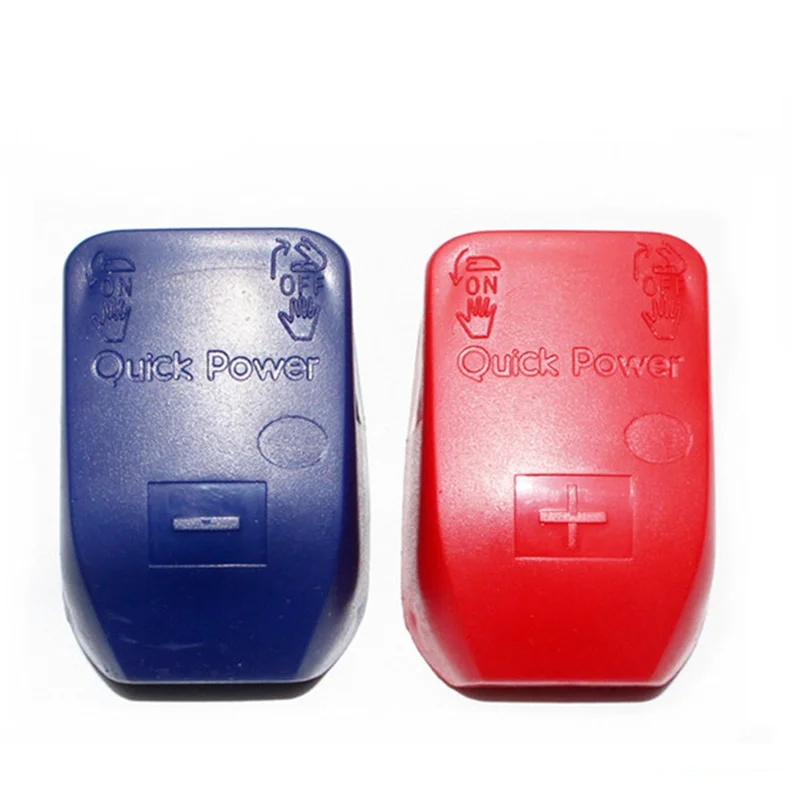 Быстросъемные зажимы клеммы автомобильного аккумулятора 1 пара 12 В