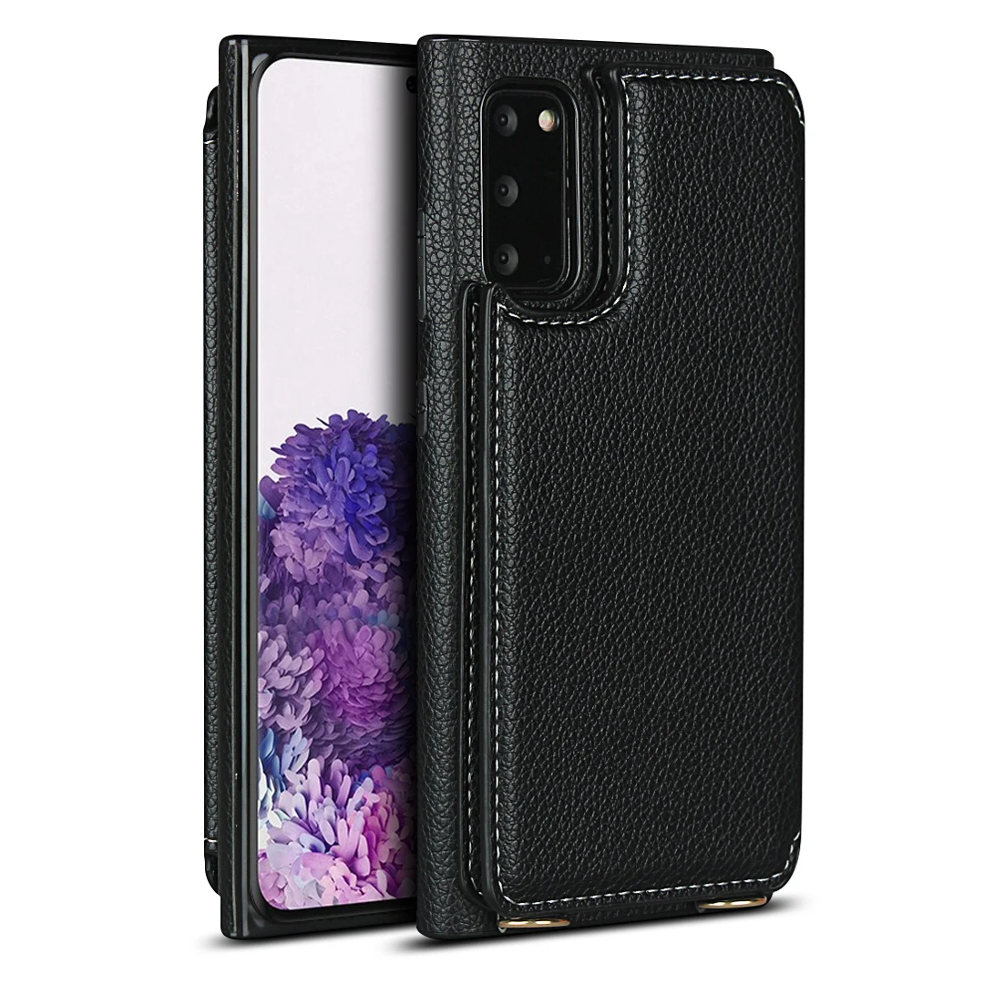 

Задняя крышка для Samsung Galaxy S20/ S20 + plus/ S20 ультра Кожаные чехлы флип-кошелек Coque Hoesje Etui Lanyard чехол для телефона аксессуар