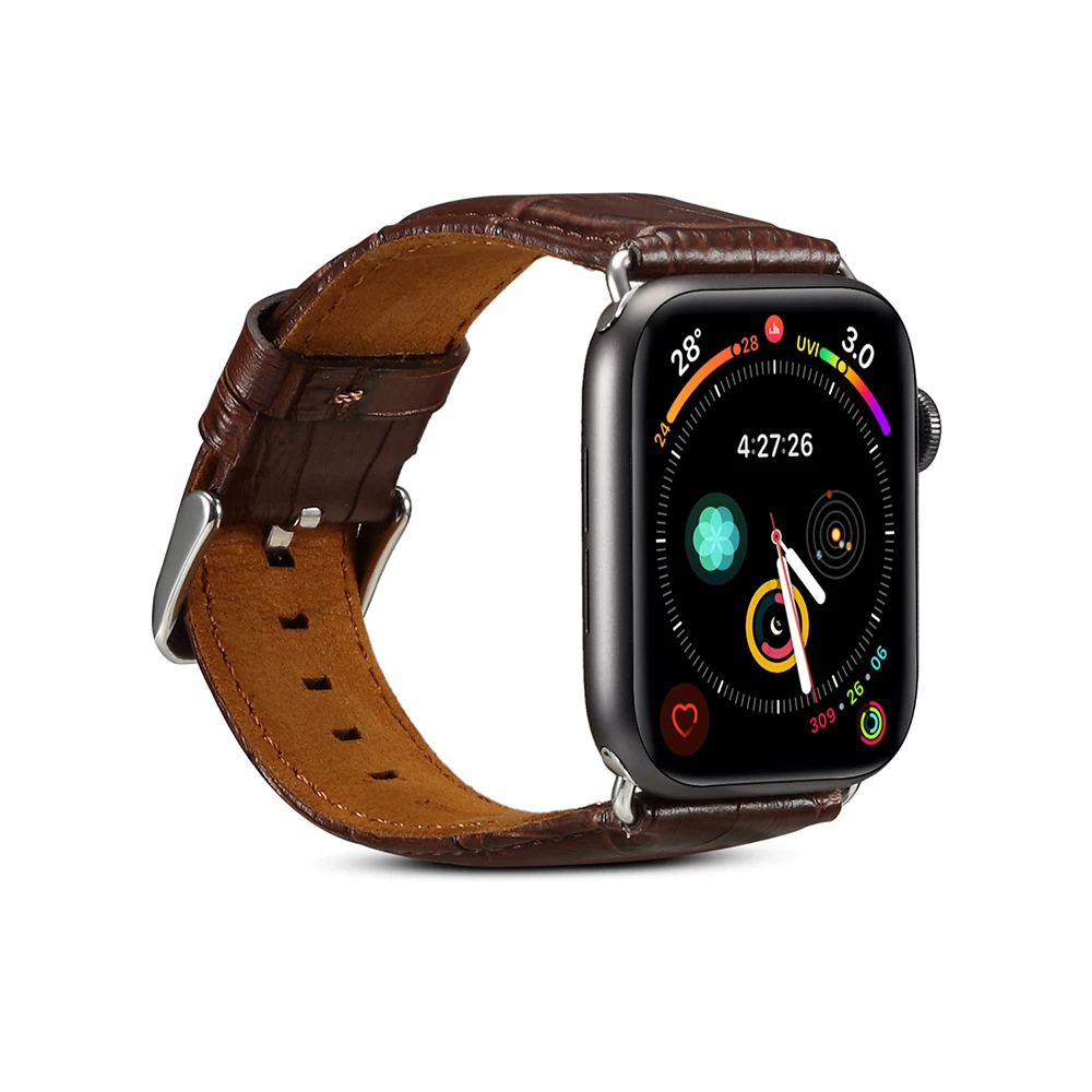 

Ремешок xFSKY из натуральной кожи для Apple Watch 5 3 38 40 42 44 мм