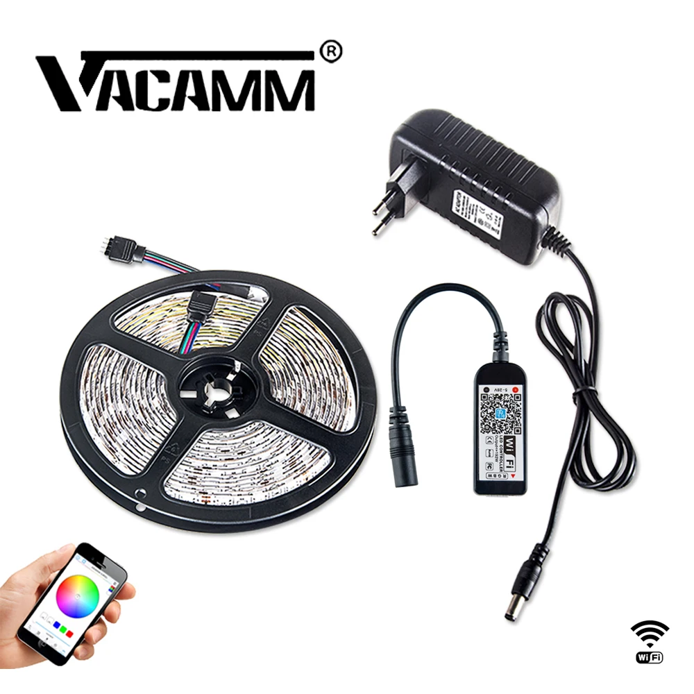 Светодиодная лента с Wi Fi SMD 5050 RGB RGBW RGBWW 5 м|Светодиодные ленты| |