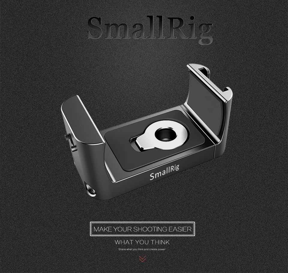 SmallRig держатель fr портативные банки питания fr диапазон ширины от 53 мм-81 мм банки питания функция холодного башмака Fr микрофон прикрепить 2378