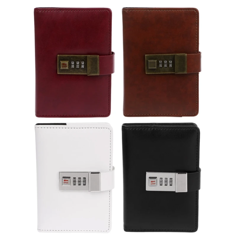 Винтажный Ретро Дневник A7 Codebook Journal с паролем для использования в офисной