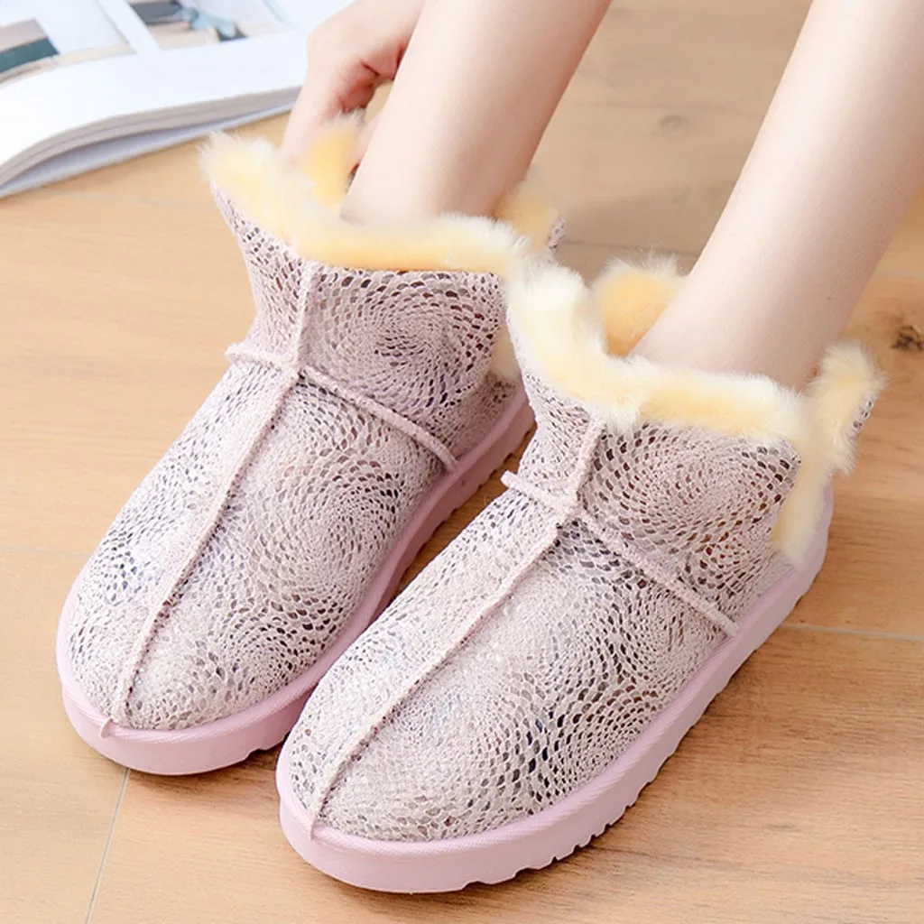 Ботильоны для женщин теплые зимние ботинки на меху женская зимняя обувь женские