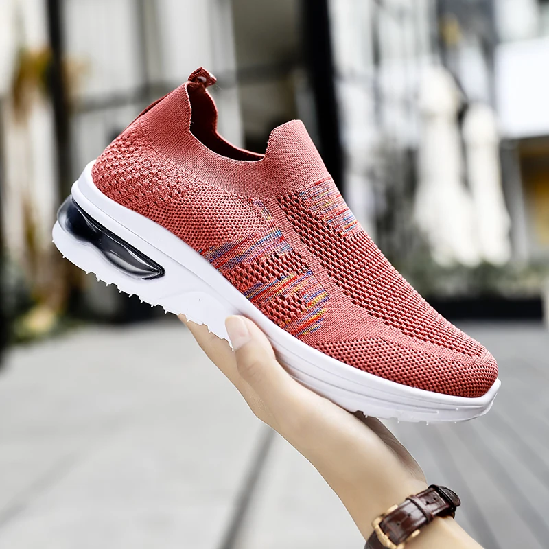zapatillas de deporte Women Sneakers Healthy Walking Shoes Sport Mesh Sport Women's Running Mother Gift Light Flats size 36-41