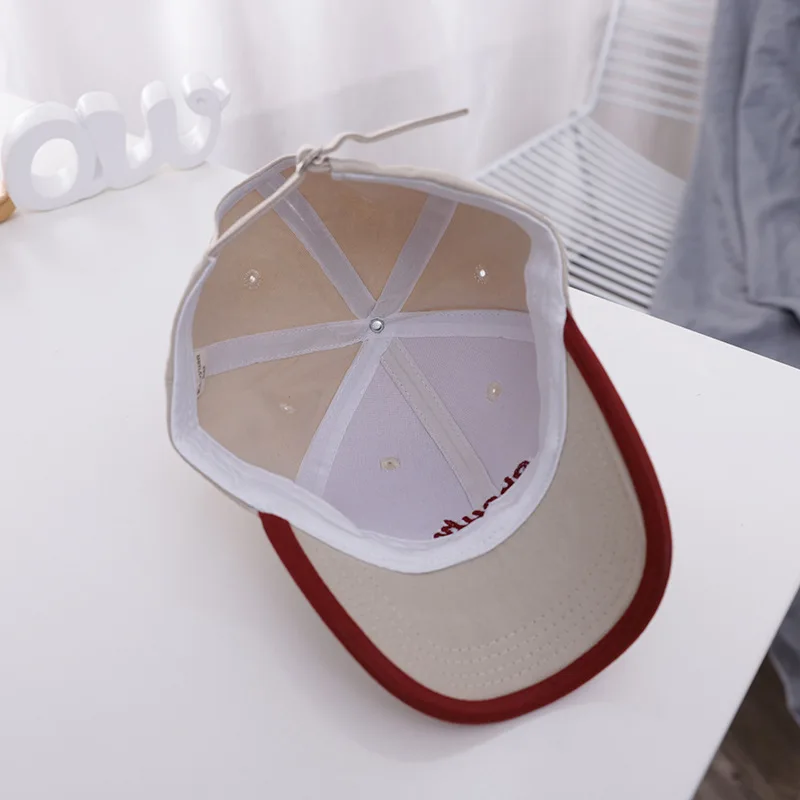 

Children's Baseball Caps Spring and Summer New Hats Letter Embroidery Caps Boys and Girls Sun Hats Outdoor Sun Hats