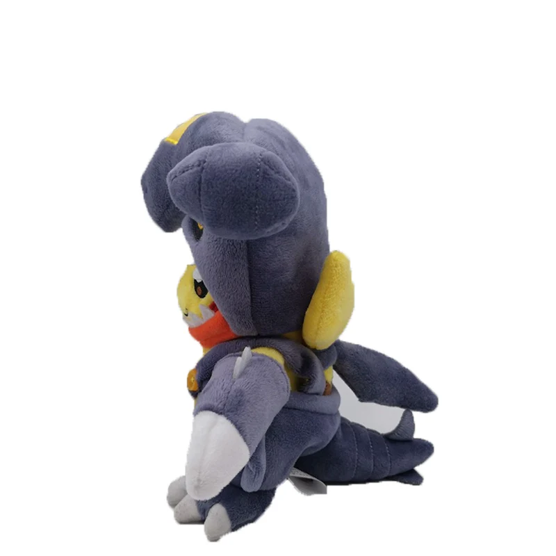 21 см Пикачу Косплей Плюшевые игрушки Ampharos Snorlax Garchomp одежда маска хлопок мягкие животные Peluche куклы для детей Рождество