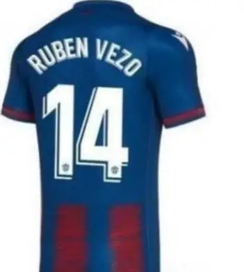 

20 21 Levante UD Soccer Jersey 2020 2021 Rochina camisetas de ftbol Levante A.J.Morales Roger MS. Bardhi J Campaa football shi