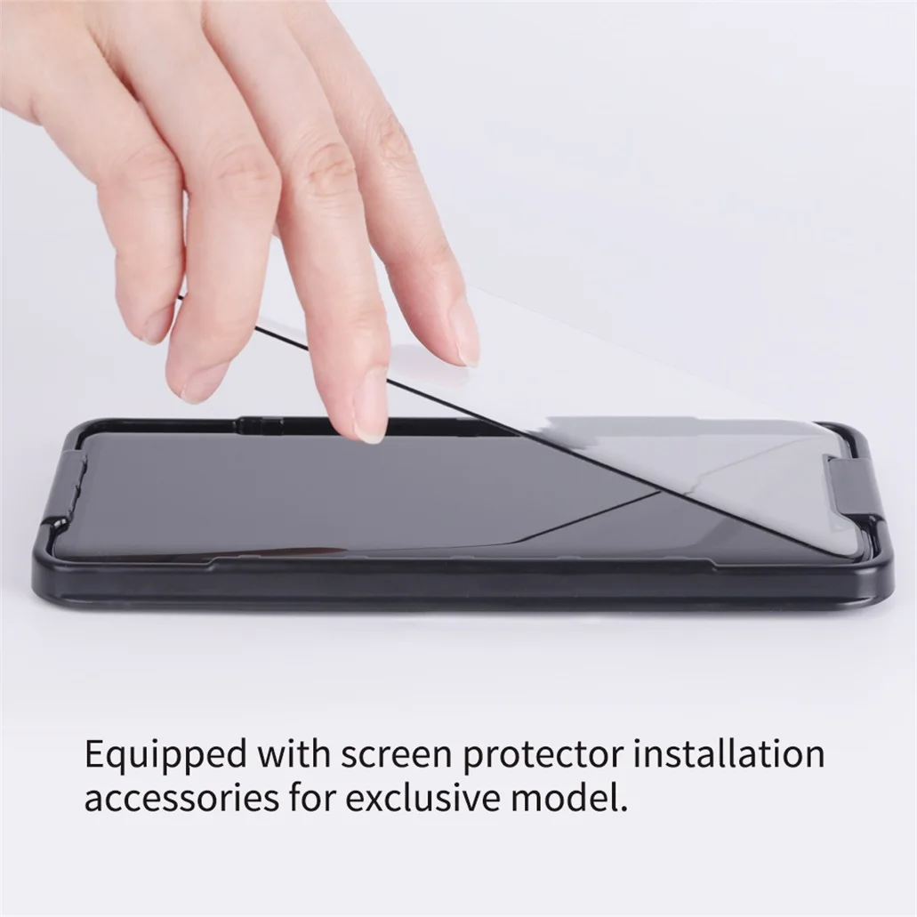Взрывозащищенное Закаленное стекло Nillkin 3D DS + Полное покрытие для OnePlus 9 Pro |