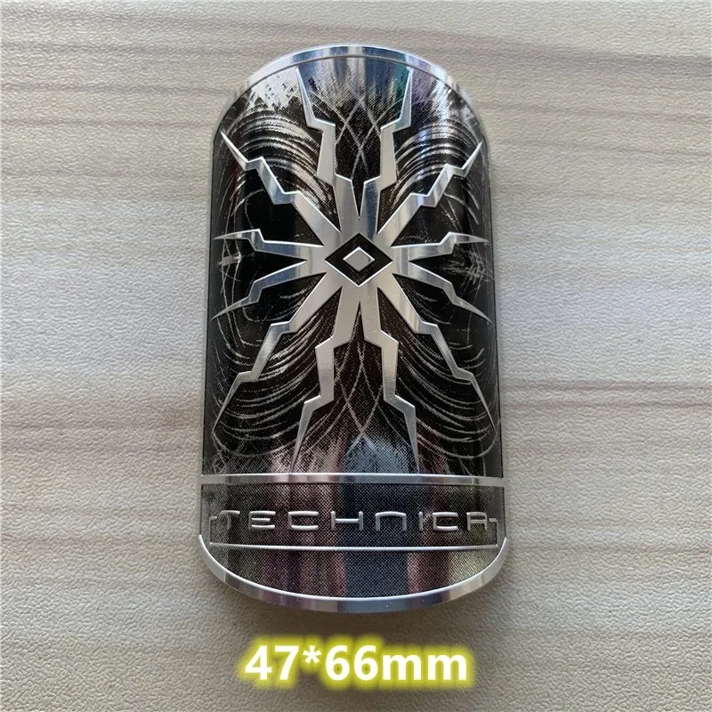 Значок на велосипедную головку Алюминиевые наклейки для горного велосипеда BMX 2