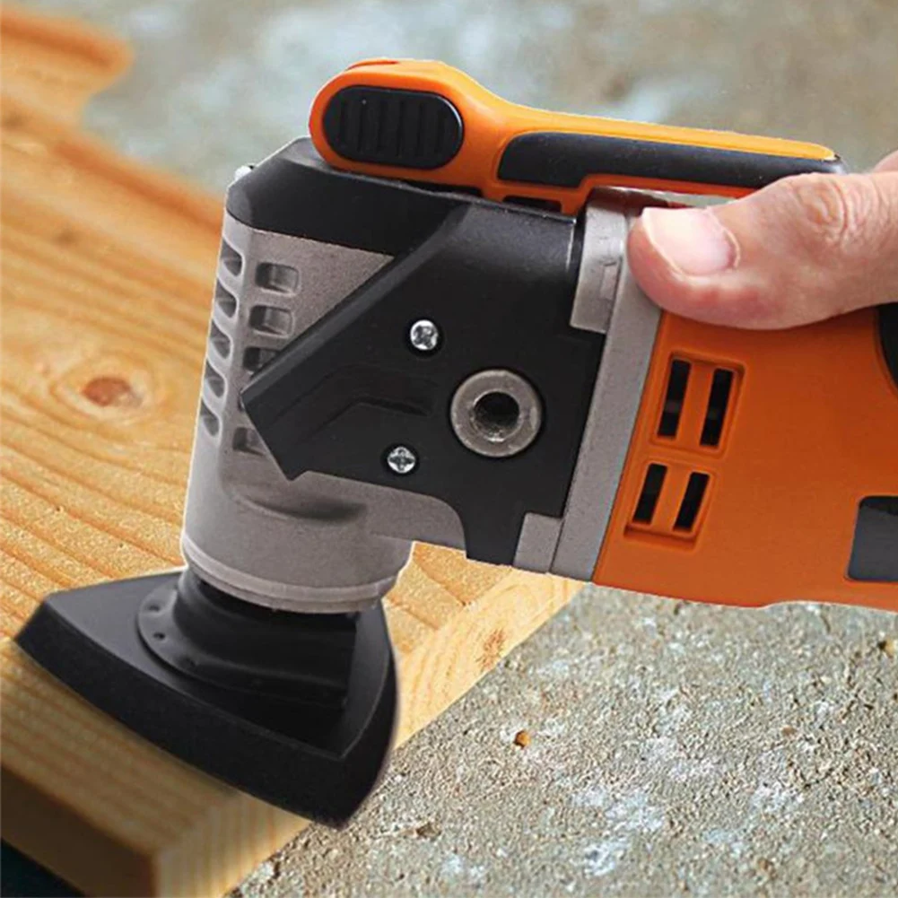 

51pcs Triangle Sandpaper ABS Oscillating Multitools Power Tool Polishing Durable Woodworking Portable Sand Disc Kit Saw Blades